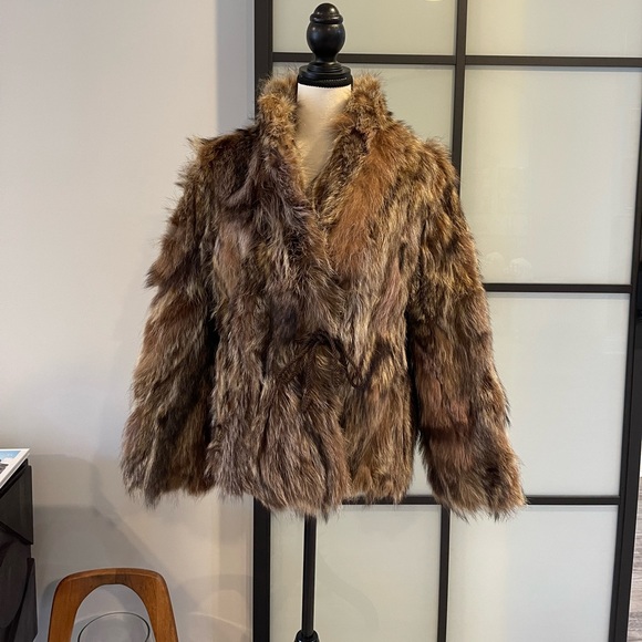 Jackets & Blazers - Coyote fur jacket S